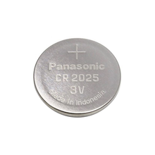 Panasonic CR2025 battery on a white background
